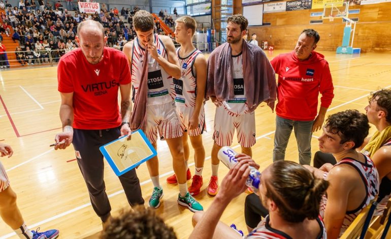 Basket, Virtus ancora ko. Castelfiorentino passa con una tripla allo scadere