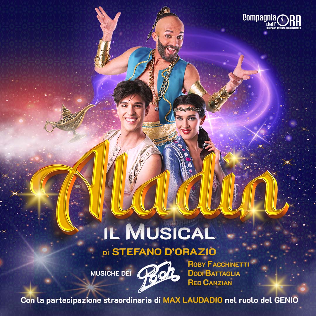 Red carpet per i Teatri di Siena, sfilata di vip aspettando la prima di “Aladin – Il Musical” con Max Laudadio