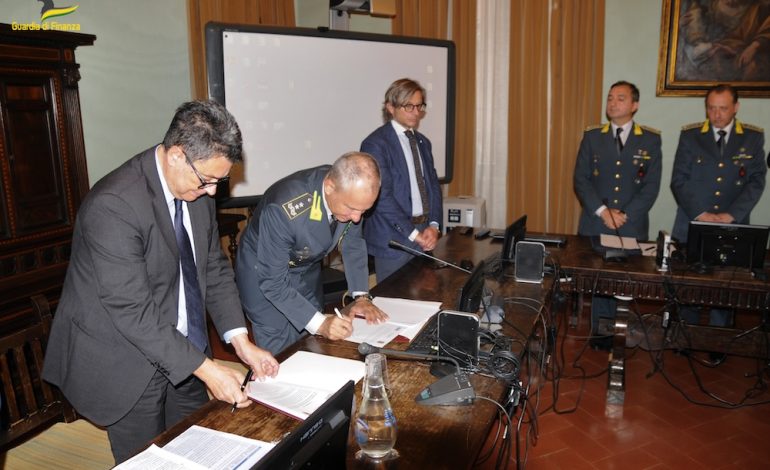 Convenzione fra il Dipartimento di Giurisprudenza dell’Università di Siena e il Comando Regionale Toscana della Guardia di Finanza