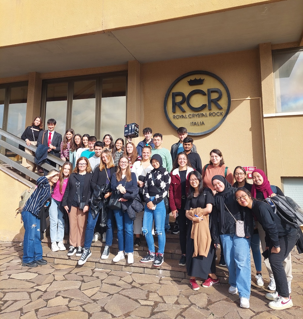 Studenti dell’Università di Siena in visita presso l’azienda Rcr di Colle Val d’Elsa