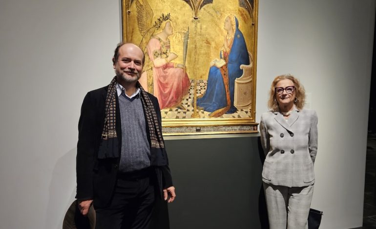 L’Annunciazione del Lorenzetti in mostra al Metropolitan Museum of Art 