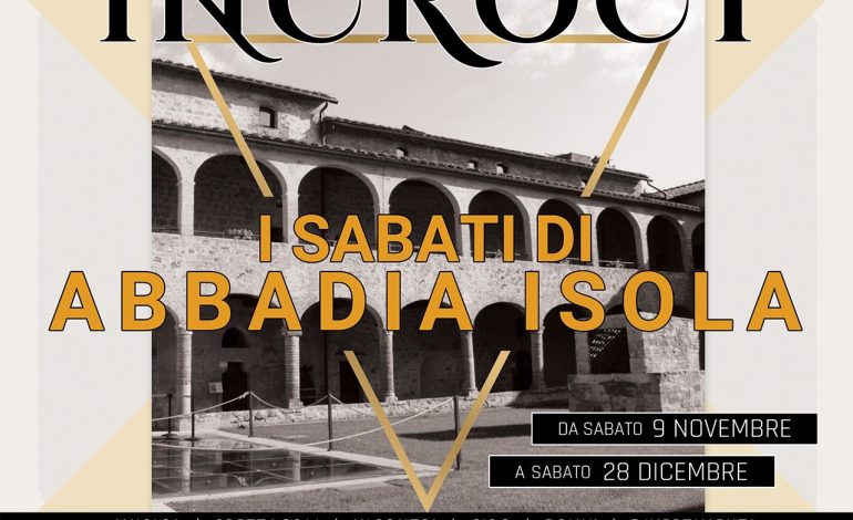 “Incroci”, ad Abbadia Isola (Monteriggioni) comicità, musica e libri dal 9 novembre al 28 dicembre