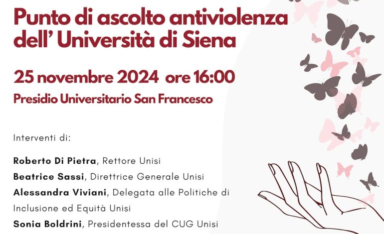 Giornata internazionale per l’eliminazione della violenza contro le donne, le iniziative dell’Università di Siena