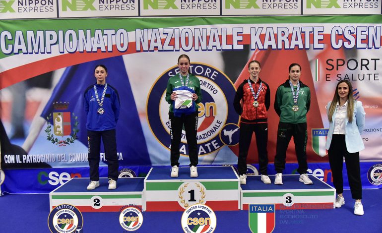 Mens Sana karate: Margherita Butini è la nuova campionessa italiana