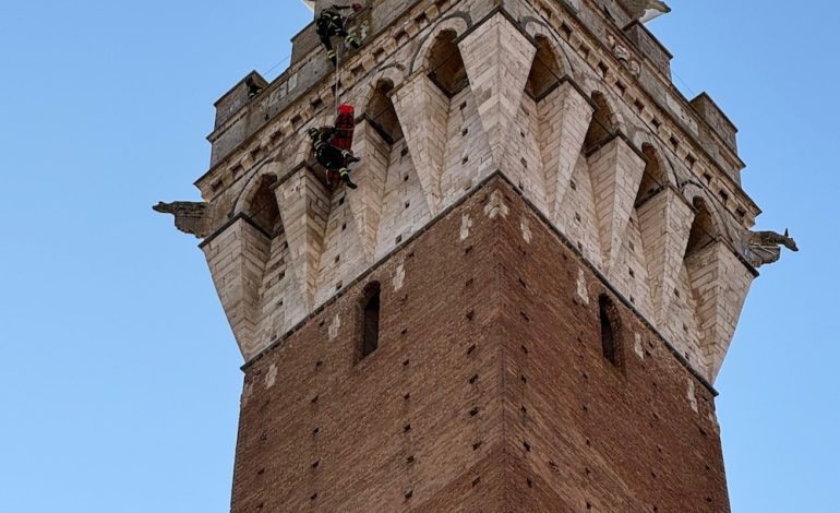 Prove di evacuazione per Torre del Mangia e Bottini. Magi: sicurezza sempre al primo posto