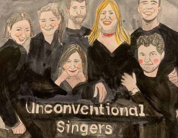 Il concerto di Natale alle Papesse. Musica itinerante nelle sale del Palazzo con gli Unconventional Singers