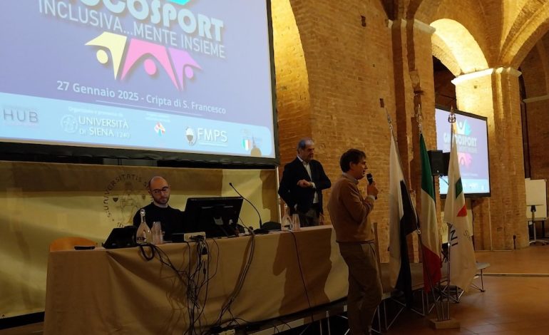 Presentato Giocosport “inclusiva….mente insieme”, il progetto findanziato da Fondazione Mps e Università di Siena