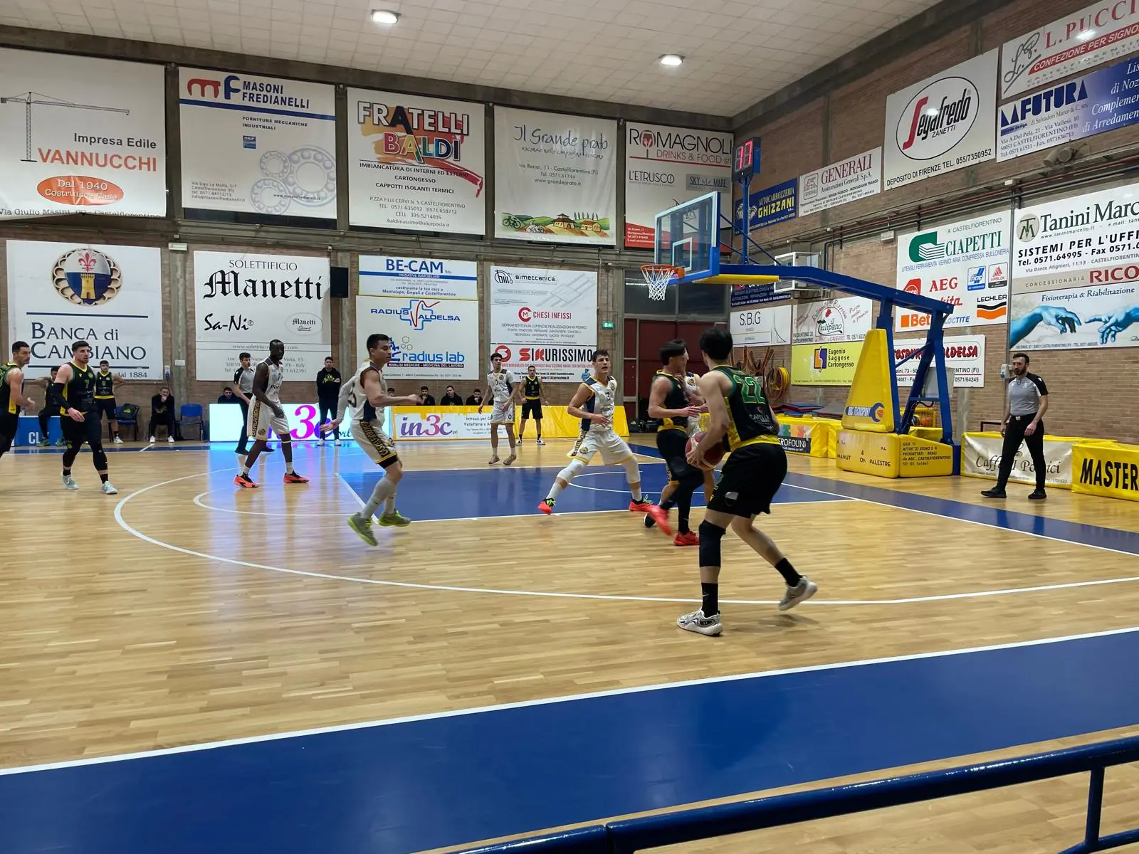 Basket, la Vismederi Costone Siena cede a Castelfiorentino: 78-75 al PalaBetti