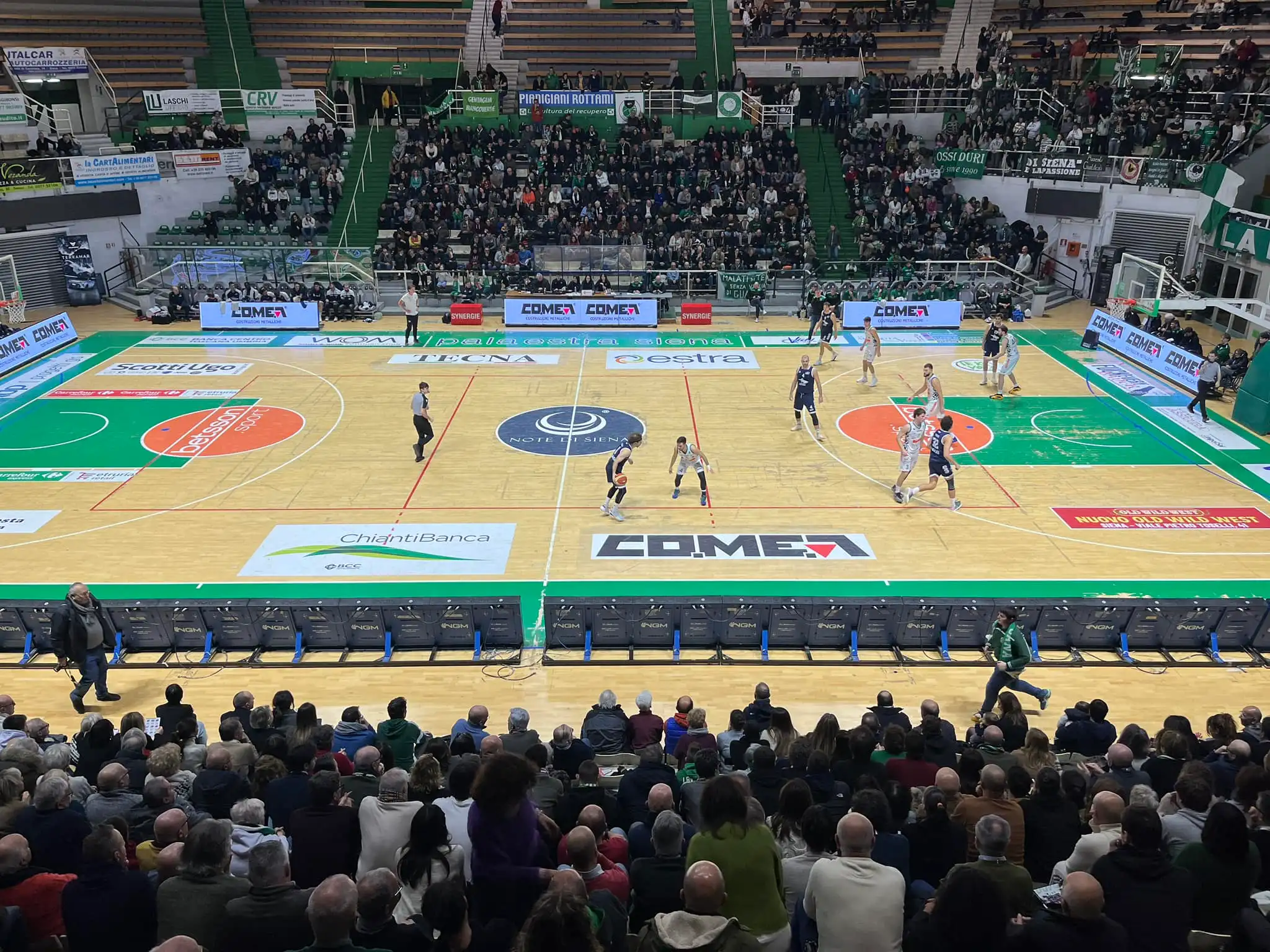 Basket, la Mens Sana si arrende in casa a Quarrata (64-66)