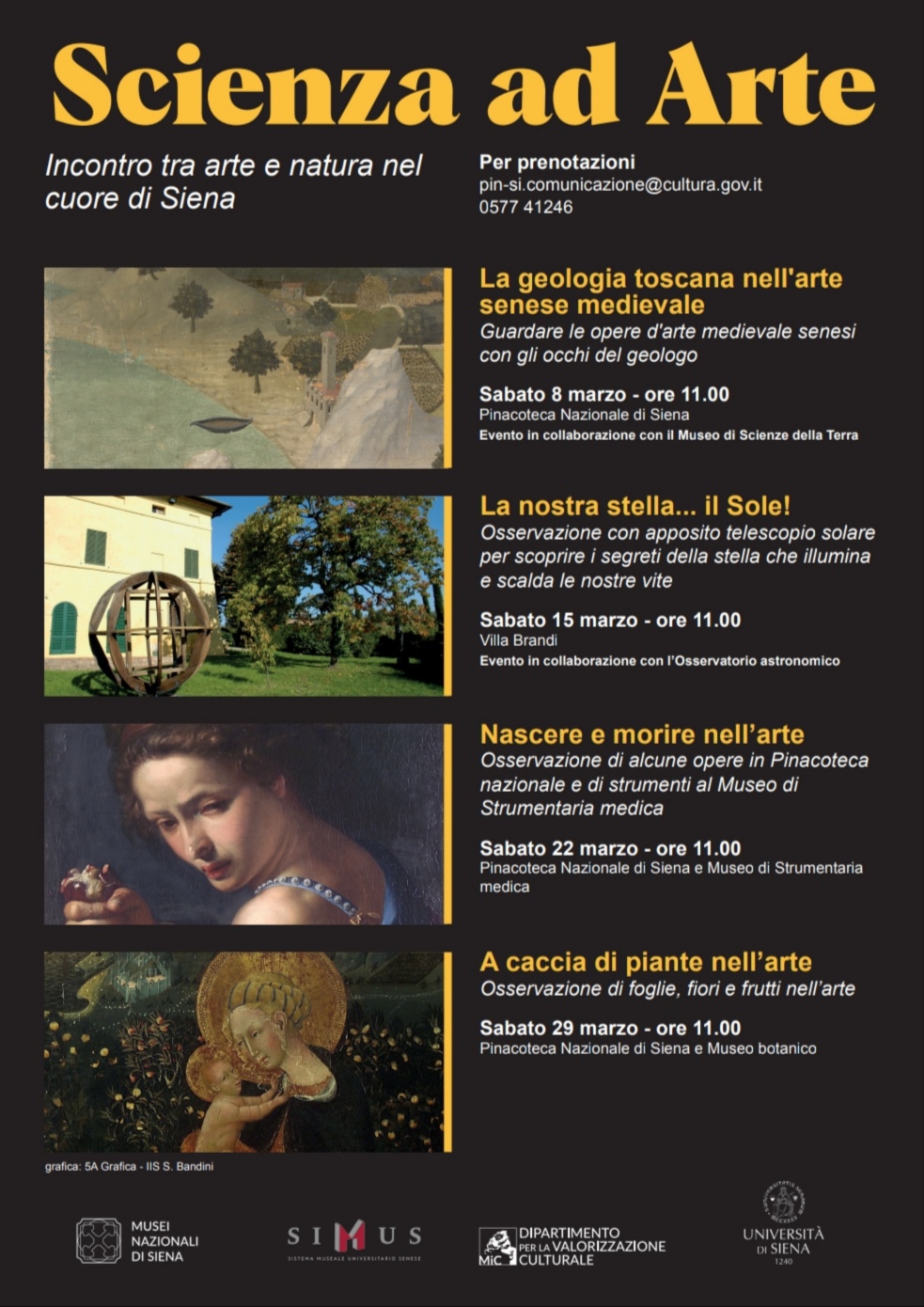 Musei Nazionali di Siena e Sistema Museale Universitario Senese insieme per “Scienza Ad Arte: l’arte vista con gli occhi della scienza “