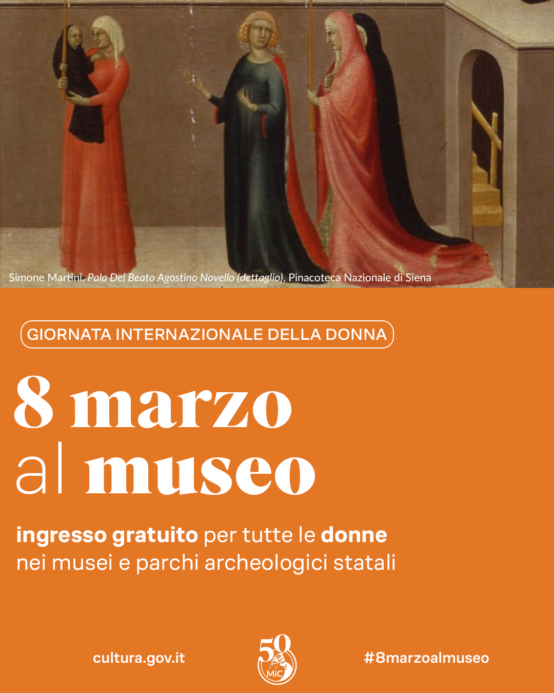 “8 marzo al museo”, ingresso gratuito per le donne alla Pinacoteca di Siena