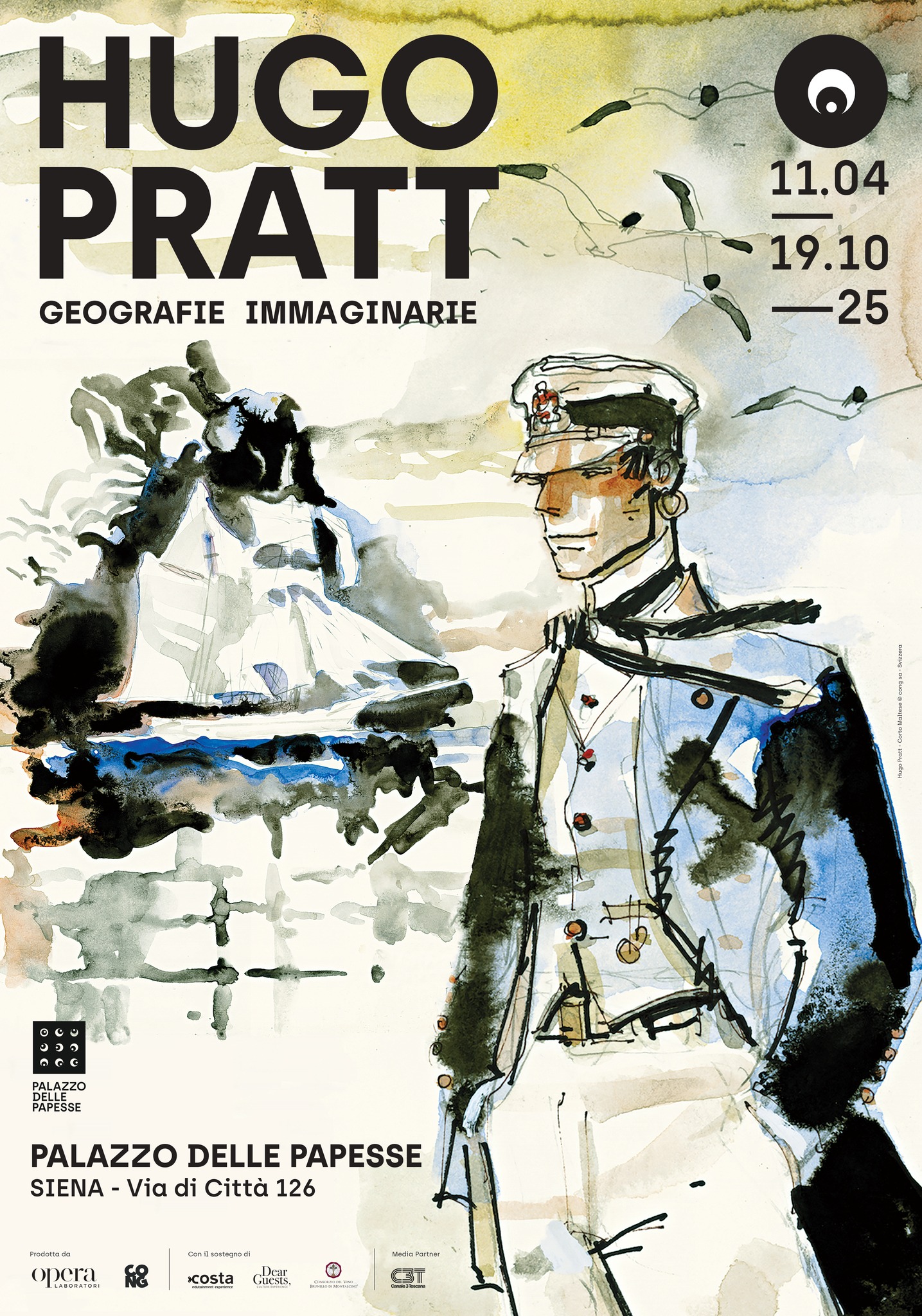 Festival del Giornalismo di Siena, un’edizione itinerante e interattiva. Per relatori e iscritti visita gratuita alla mostra di Hugo Pratt