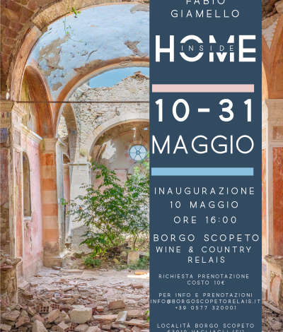 “Inside Home”, tra le colline del Chianti Classico la mostra del senese Fabio Giamello che ridà vita a luoghi dimenticati
