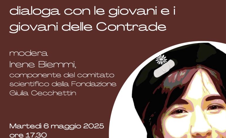 La Torre organizza l’incontro “Cara Giulia”, momento di riflessione con il padre di Gino Cecchettin che dialogherà con i giovani delle contrade