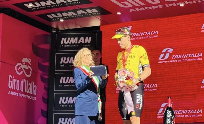 Giro d’Italia, Fabio: “Grande giornata per città e territorio”
