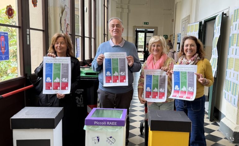 Rifiuti e buone pratiche a scuola, incontro di co-progettazione al Caselli di Siena