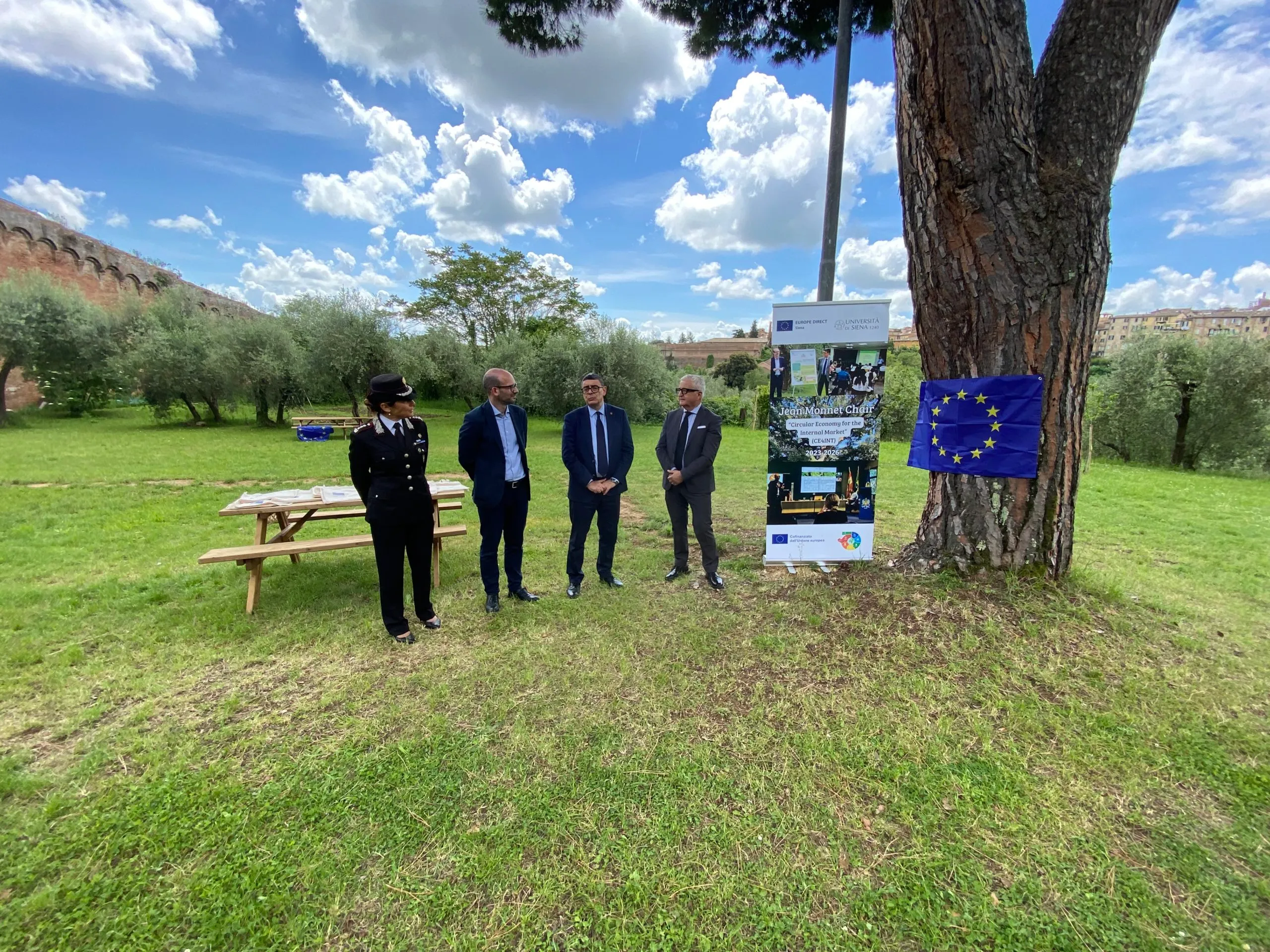 Festa dell’Europa: l’Università di Siena presenta le iniziative per la sostenibilità nell’orto di San Francesco