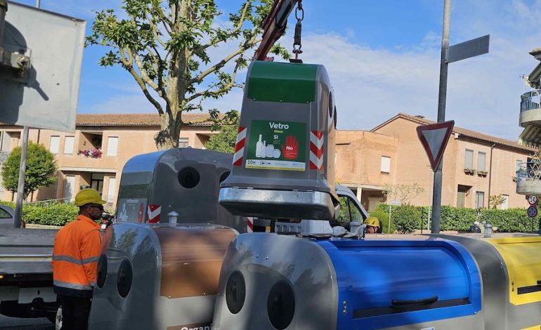 Riorganizzazione del servizio di raccolta rifiuti a Siena: al via le operazioni di messa a terra delle nuove postazioni