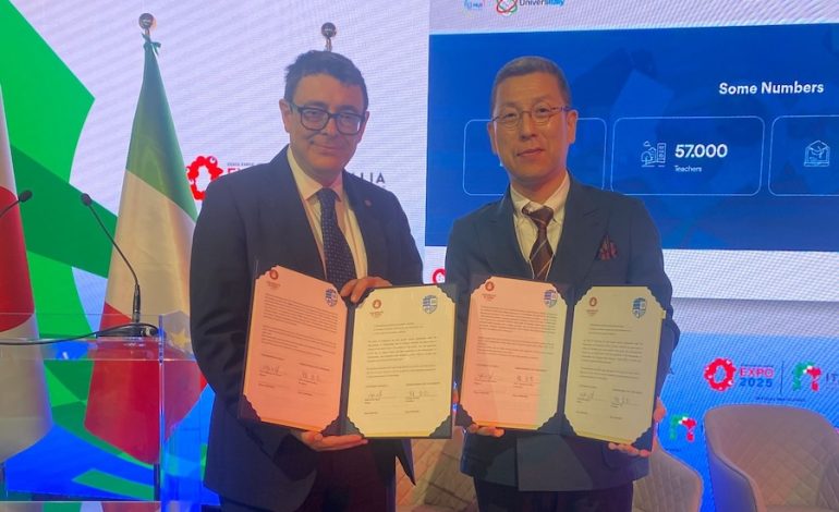 L’Università di Siena protagonista all’Expo di Osaka in Giappone nell’ambito della missione congiunta tra MUR e CRUI