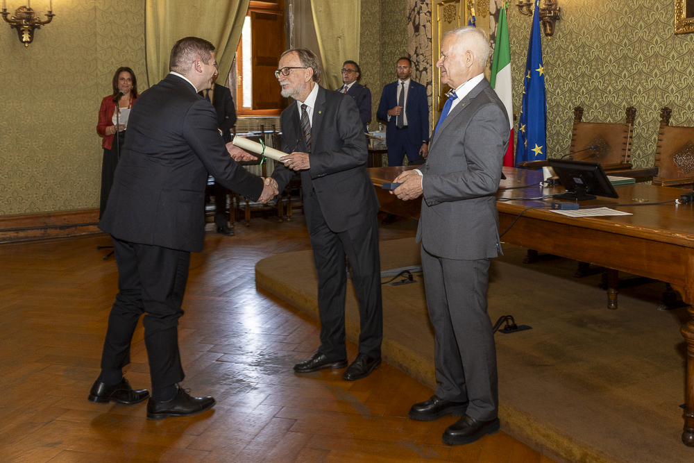 Premio “Antonio Feltrinelli Giovani” dell’Accademia dei Lincei a Emanuele Andreano