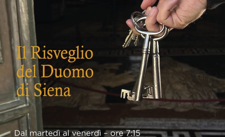 Dal 27 giugno al 31 luglio si potrà visitare il Duomo di Siena attraverso un’esperienza esclusiva con il custode delle chiavi della Cattedrale