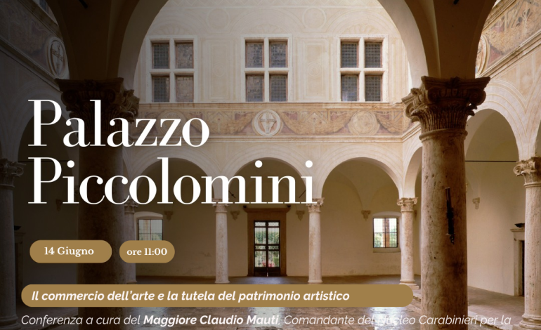 Commercio dell’arte e tutela del patrimonio artistico, se ne parla il 14 giugno a Pienza