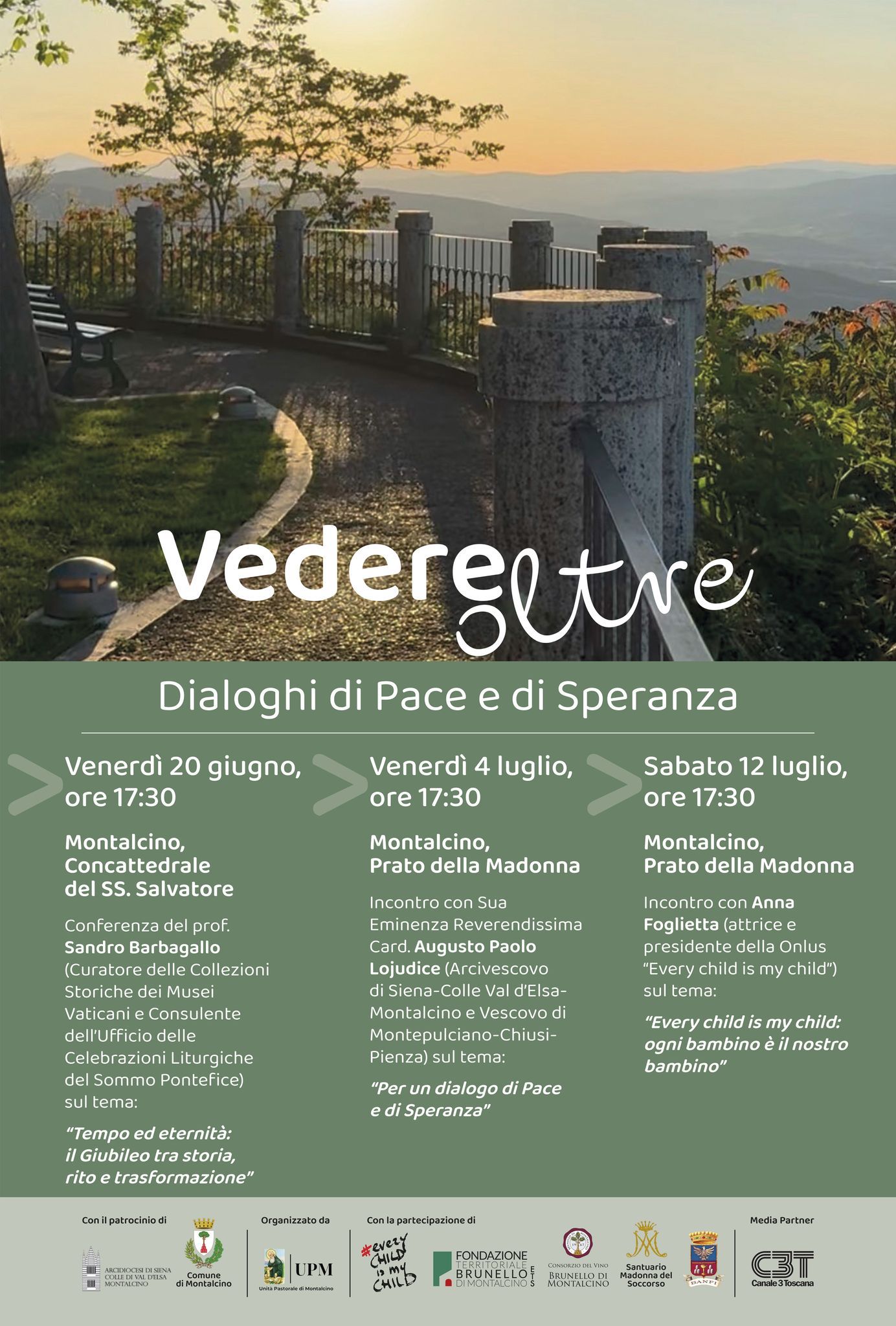 “Vedere oltre”: Montalcino accende il dialogo sulla speranza in occasione del Giubileo